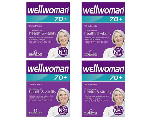 Wellwoman 4 X 70+ 30 Tablets Wellwoman