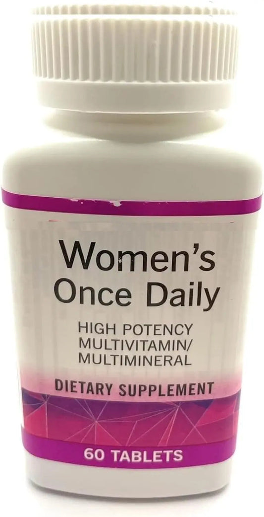 Womens Once Gluten Free Daily High Potency Multivitamin & Multimineral Supplement 60 Tablets - (Pack of 1) Aus HealthcareBuy Supplements Australia