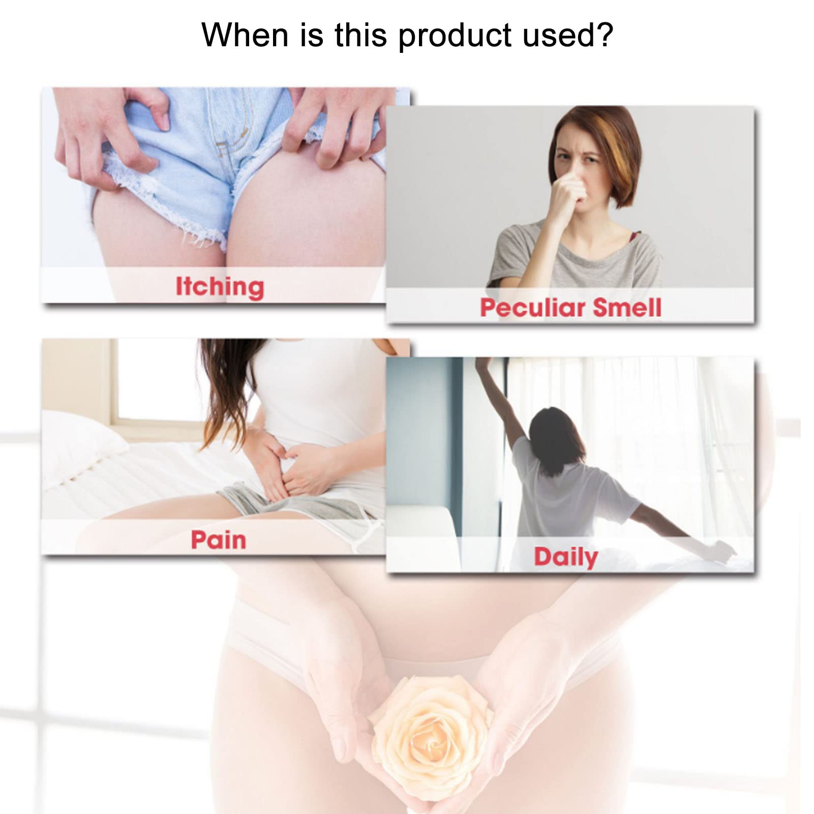 100pcs Disposable Vaginal Health PH Test Strips, pH Test Strips for Women Monitor Feminine BrrnooBuy Supplements Australia