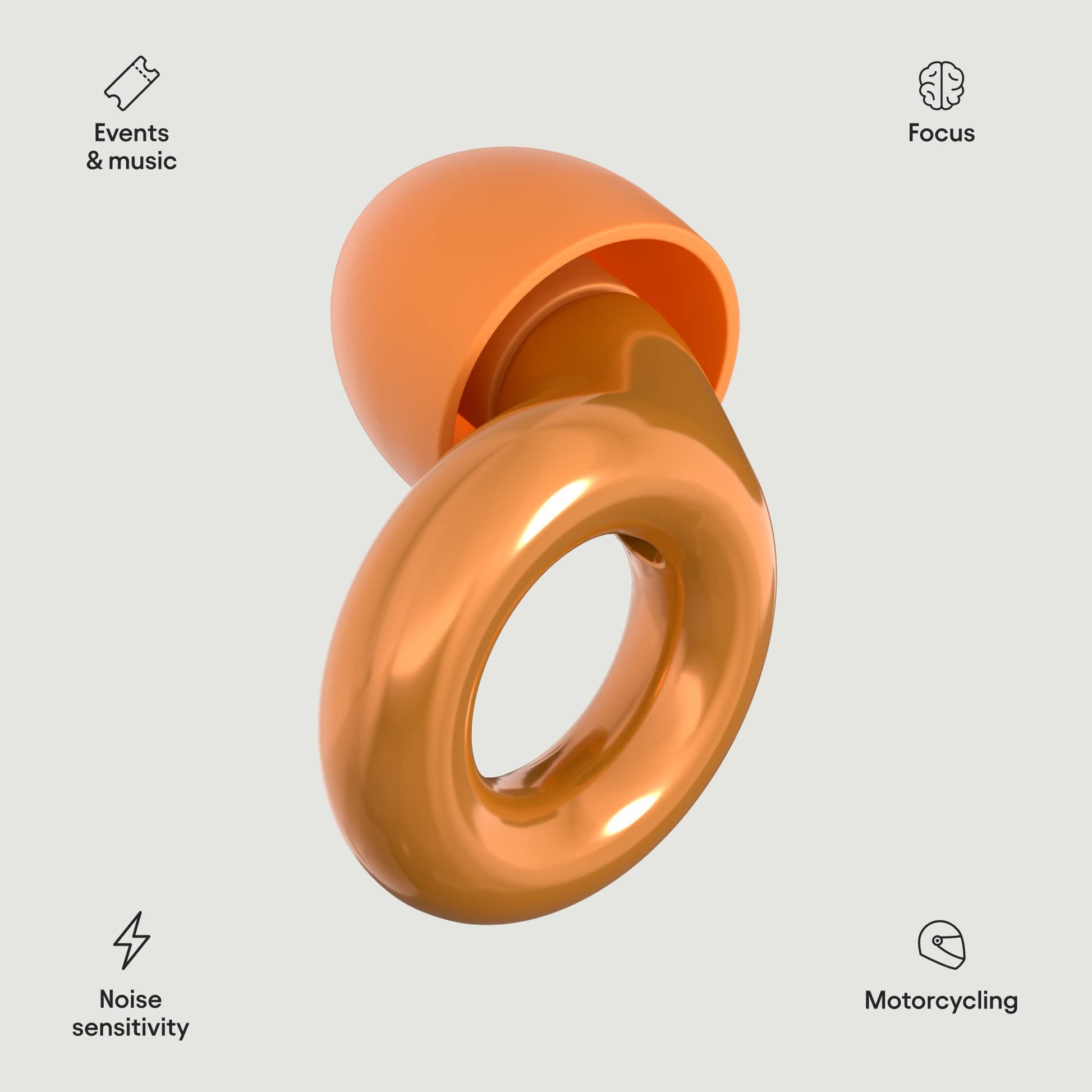 Loop Experience Ear Plugs for Concerts – High Fidelity Hearing Protection LoopBuy Supplements Australia