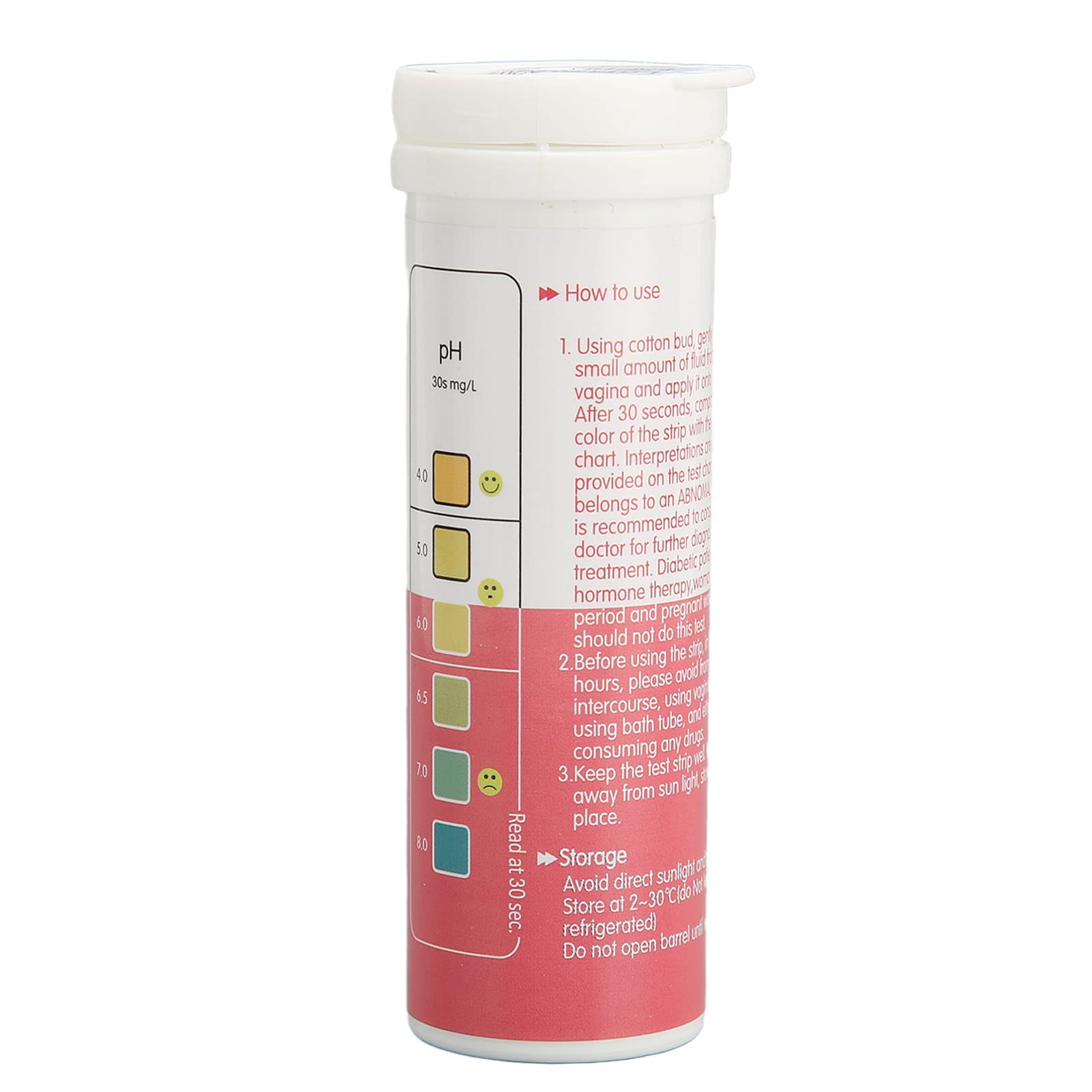 100pcs Disposable Vaginal Health PH Test Strips, pH Test Strips for Women Monitor Feminine BrrnooBuy Supplements Australia