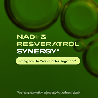 Cata-Kor Liposomal NAD Supplement with Resveratrol – NMN Supplement Alternative – Third-Party Tested – 30-Day Supply – Advanced NAD+ Resveratrol Cata-KorBuy Supplements Australia