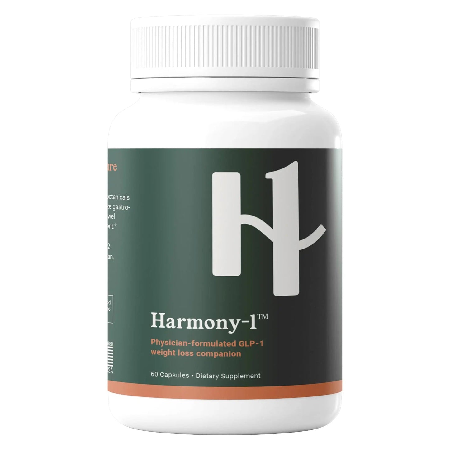 Harmony-1 Gut Health Supplement — Digestive Enzymes + Probiotics for Bloating Relief & Digestive Comfort — GLP-1 Friendly Digestive Support — 60 Capsules Harmony-1 buy supplements Au