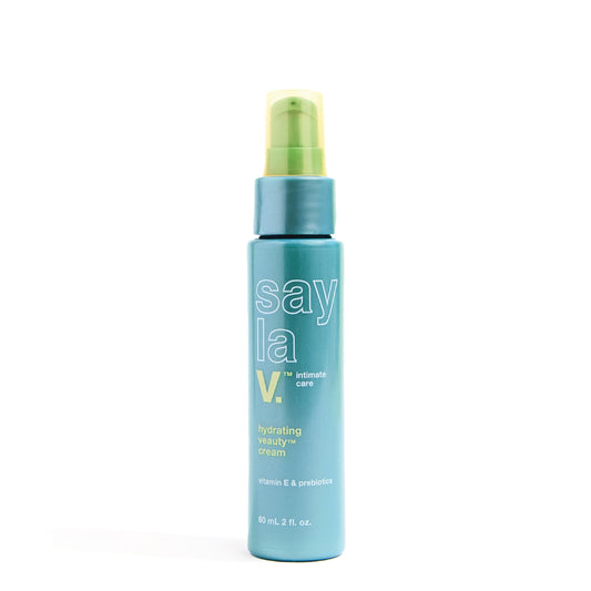 SAY LA V. Hydrating Veauty Cream, Intimate Vulva Moisturizing Skincare for Dryness with Prebiotics