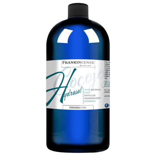 Dr Joe Lab Frankincense Hydrosol Spray Toner Floral Water Cleansing Hydrating Face Mist, for Hydration Pure and Natural for All Skin Types COCOJOJO Geranium HYDROSOL - 32 oz Dr Joe Lab buy supplements Au