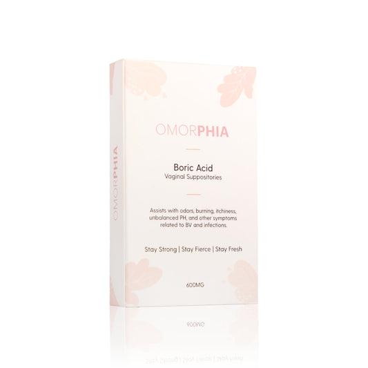 Omorphia Boric Suppositories - Powerful and Effective Approach - Promotes a Healthy Enviroment
