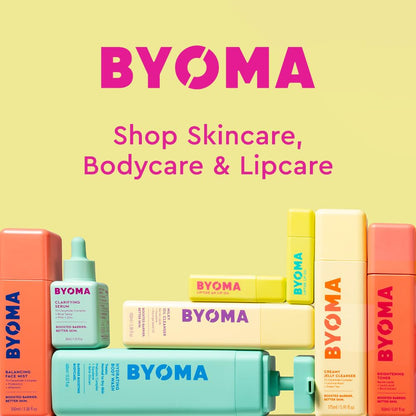 BYOMA De-Puff + Brighten Eye Gel - Lightweight Gel Eye Cream for Dark Circles, Puffiness & Wrinkles - Under Eye Cream