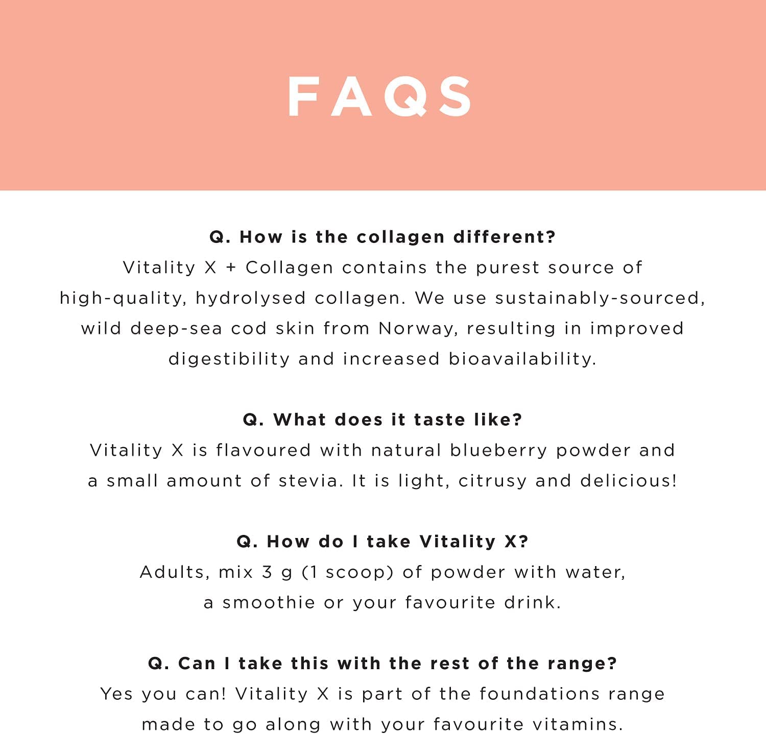 JSHealth Vitamins Vitality X + Collagen - Beauty Powder Supplement with Vitamins C & E JSHealthBuy Supplements Australia