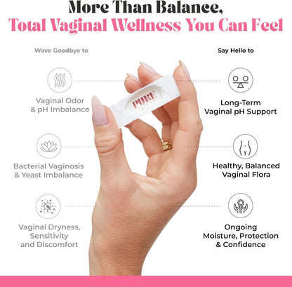 PURE WOMAN - pH-ighter Vaginal Boric Acid Suppositories for Women - Hyaluronic Acid - 4 in 1 Vaginal Suppositories for Discomfort, Dryness, Odor & pH Balance- Full Vaginal Health Care - 5pk PURE WOMANBuy Supplements Australia