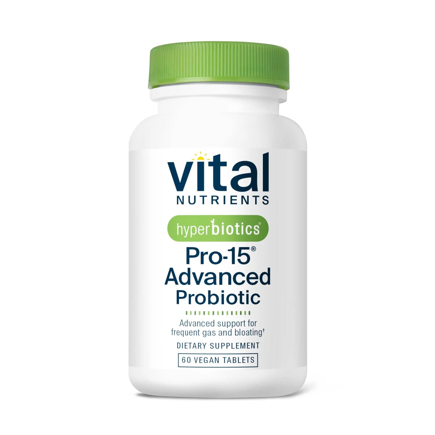 Hyperbiotics Vital Nutrients Pro-15 Advanced Probiotics for Women and Men | 15 Strains + Kiwifruit | Clinically Studied Daily Probiotics for Digestive Health, Gas, & Bloating | 60 Vegan Tablets HyperbioticsBuy Supplements Australia