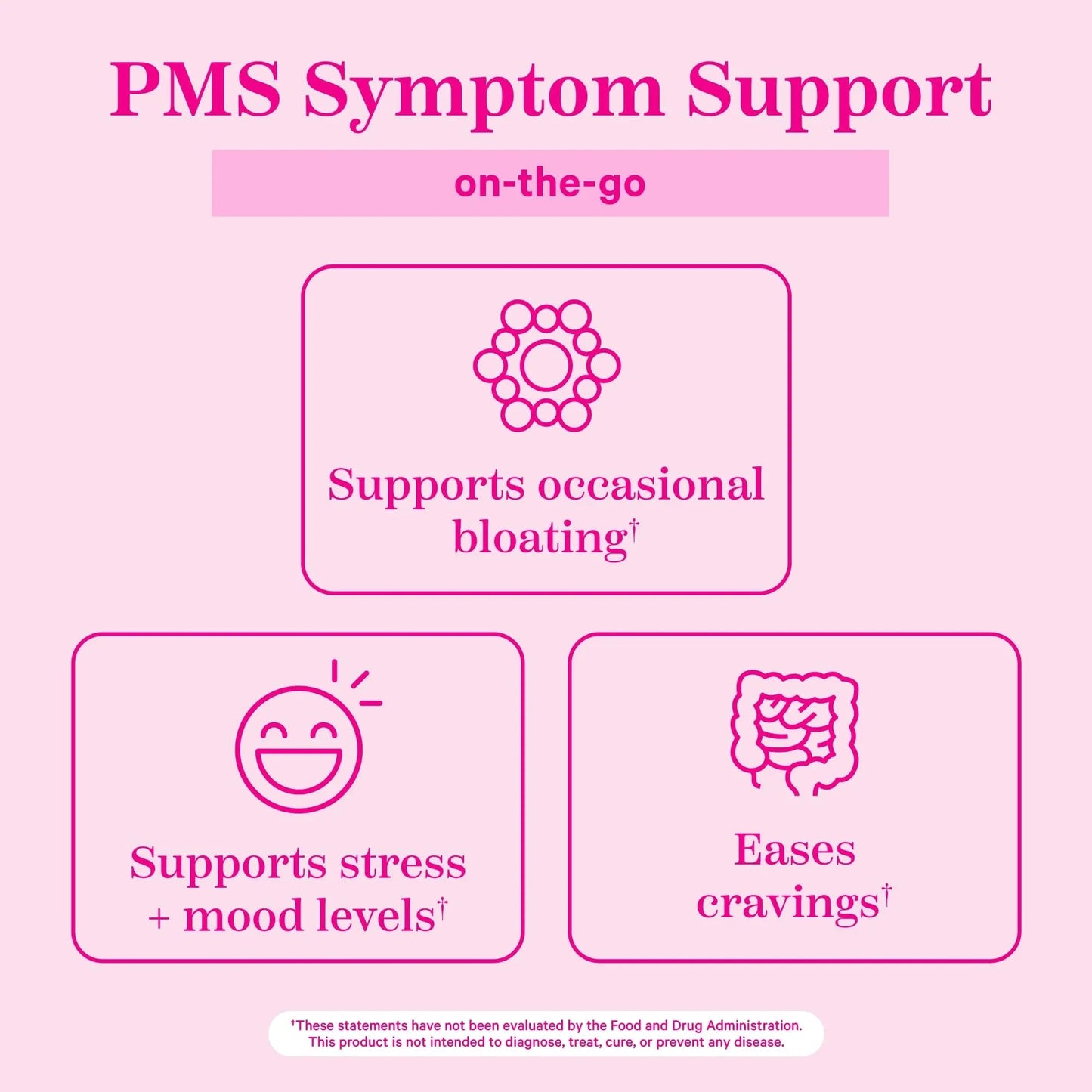 Pink Stork Organic PMS Support Sweets for Teens and Women - Simple & Natural Ingredients Vitamin B6 and Peppermint Pink StorkBuy Supplements Australia
