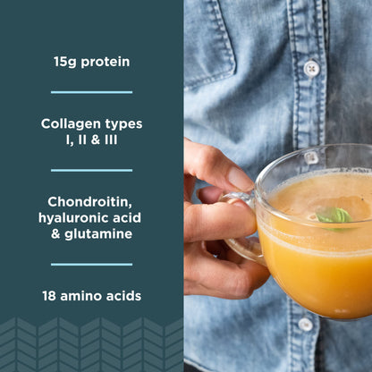 Ancient Nutrition Bone Broth Protein Powder, Tomato Basil, Grass-Fed Chicken and Beef Ancient NutritionBuy Supplements Australia