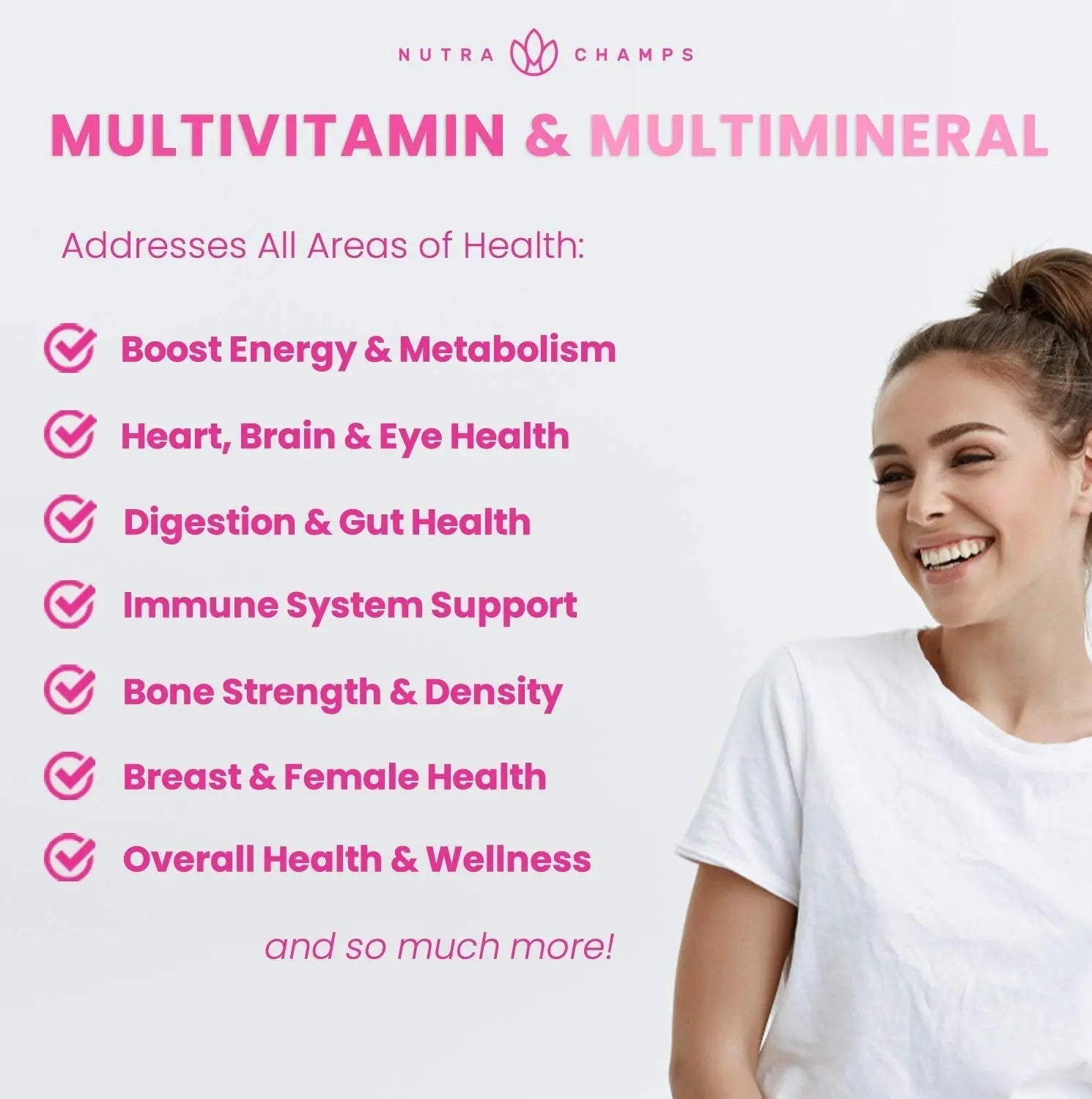 NutraChamps Biotin Gummies (2 Pack) and Womens Multivitamin Gummies (2 Pack) 4 Pack Bundle NutraChampsBuy Supplements Australia