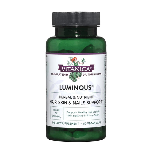 Vitanica, Luminous, Hair, Skin and Nail Support, Vegan, 60 Capsules VitanicaBuy Supplements Australia