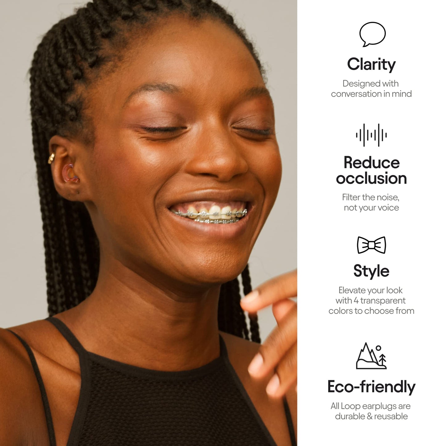 Loop Engage Earplugs for Conversation – Low-Level Noise Reduction LoopBuy Supplements Australia
