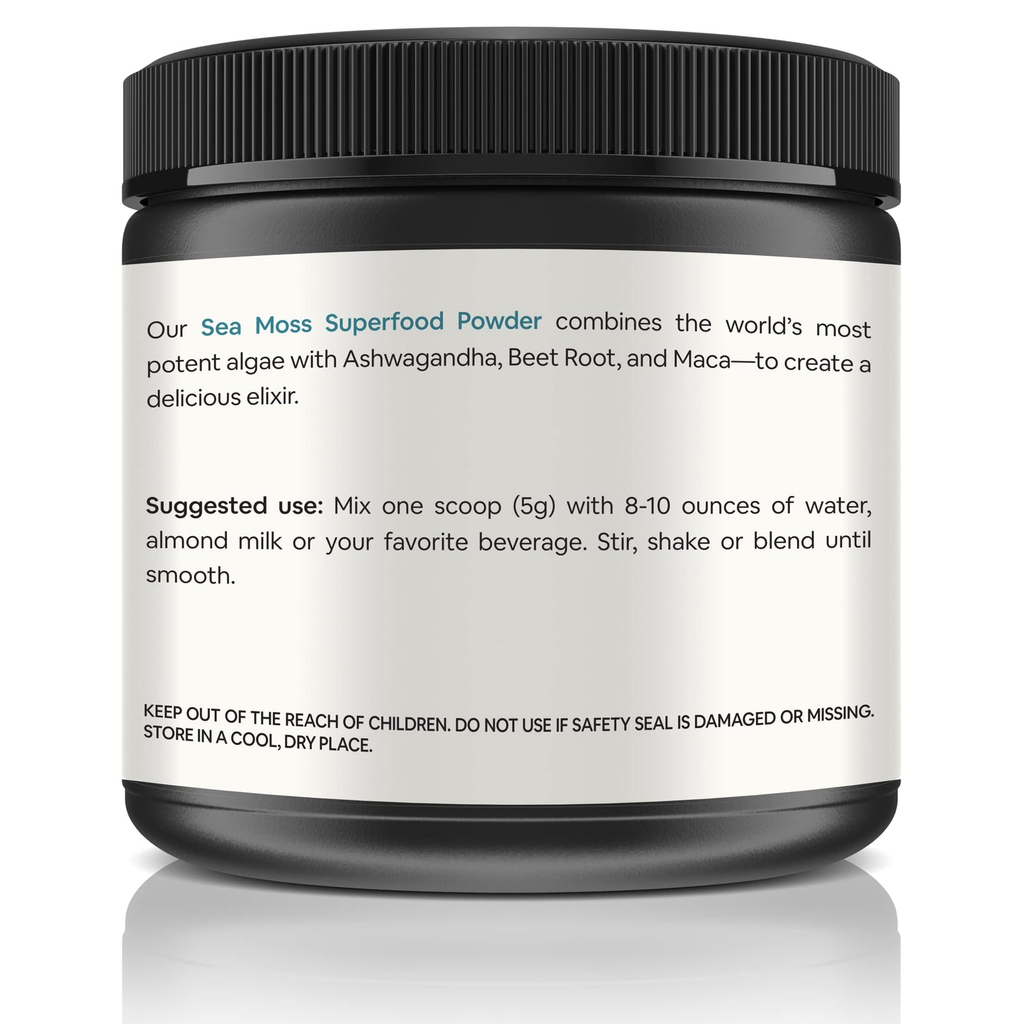 Organic Sea Moss Superfood Powder with Ashwagandha, Beet Root, and Maca Atlantic NaturalsBuy Supplements Australia