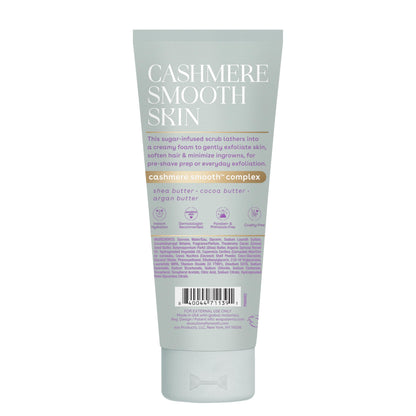 eos Cashmere Skin Collection Pre-Shave Scrub- Vanilla Cashmere, Exfoliating Body Scrub, Vanilla Body Scrub, Hydrating, Shea Sugar, 7 fl oz