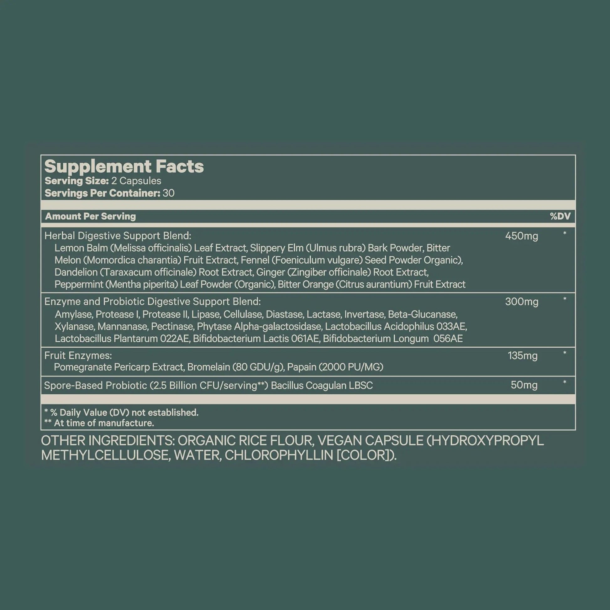 Juna Digestive Enzymes + Probiotic — 3-in-1 Daily Gut Support for Bloat Relief, Smooth Digestion & Microbiome Balance | 15 Enzymes, 5 Probiotics, 8 Botanicals | Vegan, 3rd-Party Tested | 60 Capsules Juna buy supplements Au