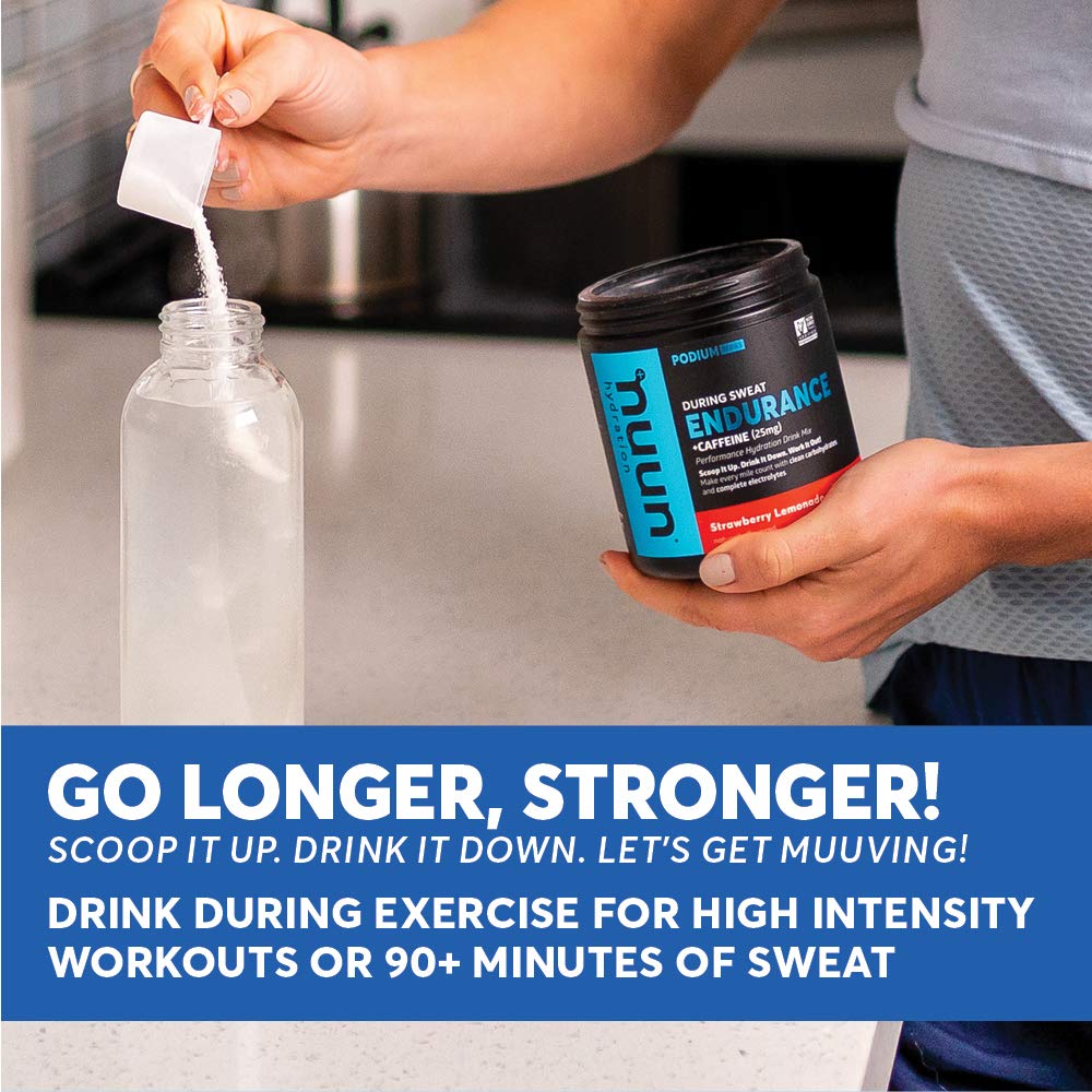 Nuun Hydration Endurance | Workout Support | Electrolytes & Carbohydrat