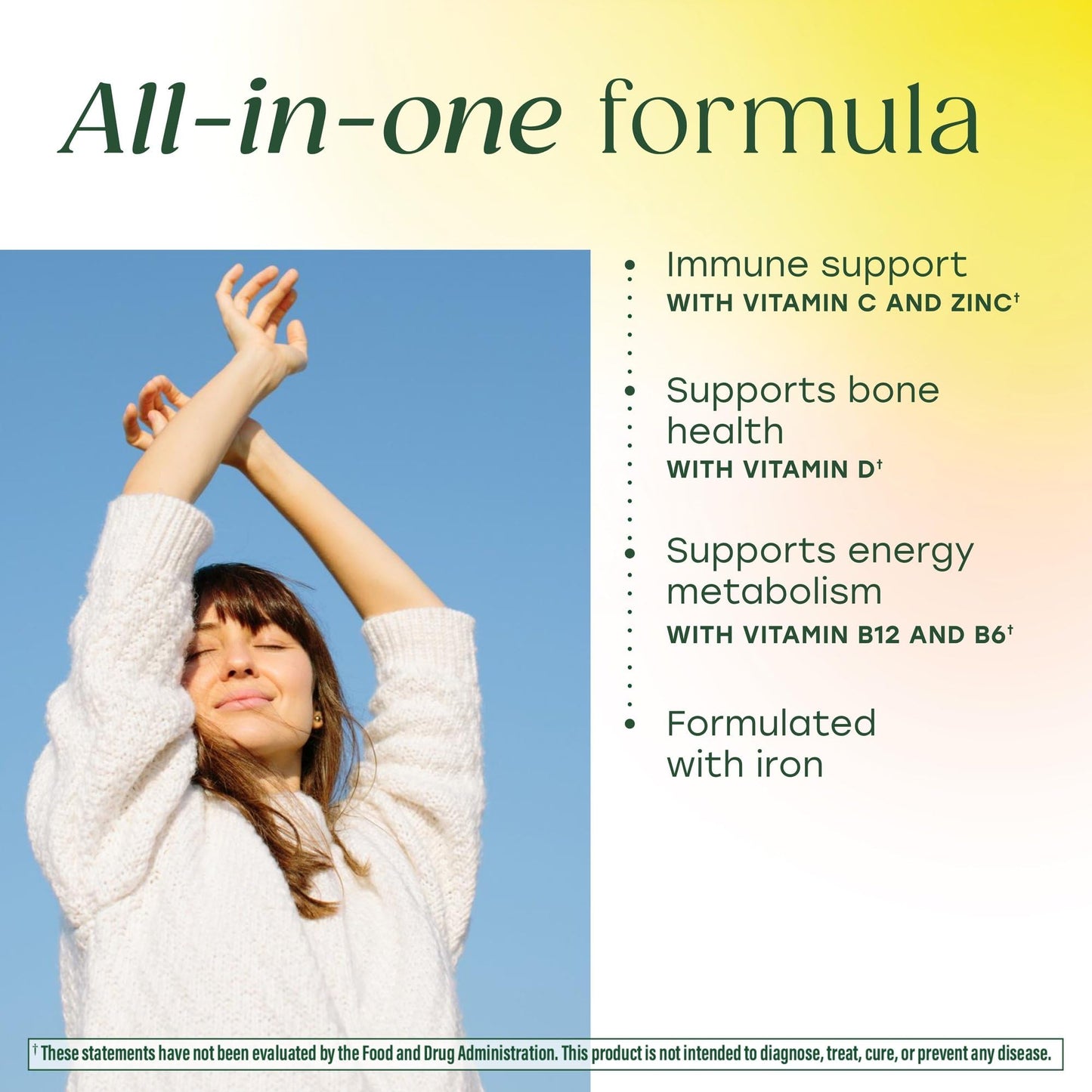 MegaFood Womens Multivitamin One Daily - Multivitamin for Women - Vitamin C, Vitamin D, Iron & B Vitamins - Bone, Energy Metabolism & Immune Support MegaFoodBuy Supplements Australia