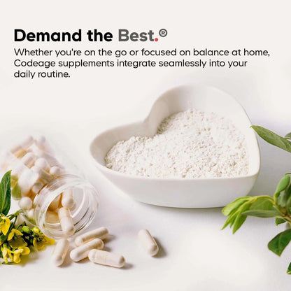 Codeage GLP-1 Probiotic+ - Live Probiotics Akkermansia, Clostridium, Bifidobacterium, Chicory Inulin Probiotic, Prebiotics & Postbiotics Supplement - 500 Million AFU - 30 Capsules CodeageBuy Supplements Australia