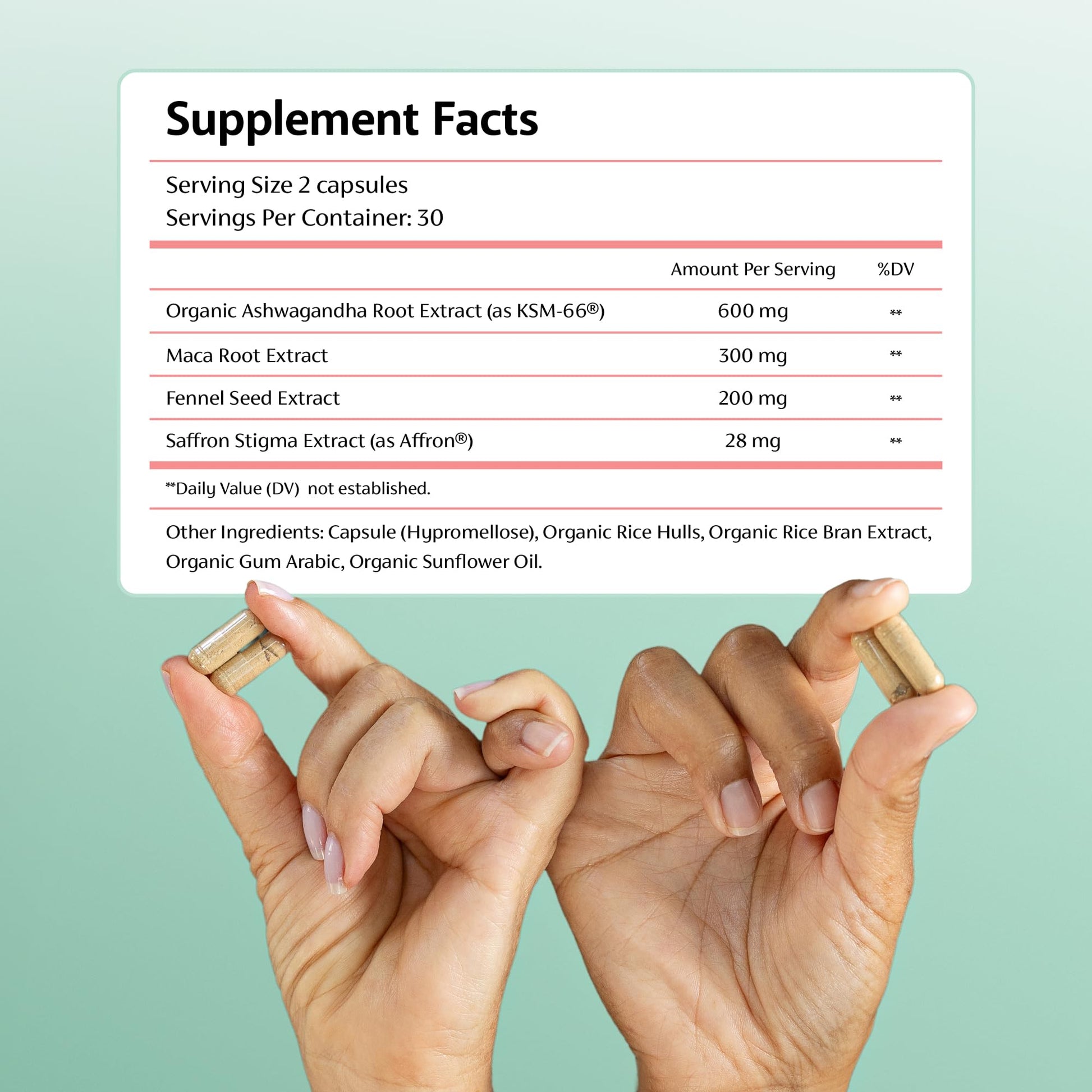 Chaly Menopause Supplements for Women with Ashwagandha KSM 66 and Saffron | Hot Flash, Bloating, Libido, Vaginal Dryness, Stress, and Mood Support Supplement | Menopause Relief Supplements | 60 Count ChalyBuy Supplements Australia
