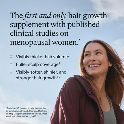 Nutrafol Women's Balance Hair Growth Supplements, Ages 45 and Up, Clinically Proven for Visibly Thicker Hair and Scalp Coverage in 3-6 Months, Dermatologist Recommended - 1 Month Supply Refill Pouch NutrafolBuy Supplements Australia
