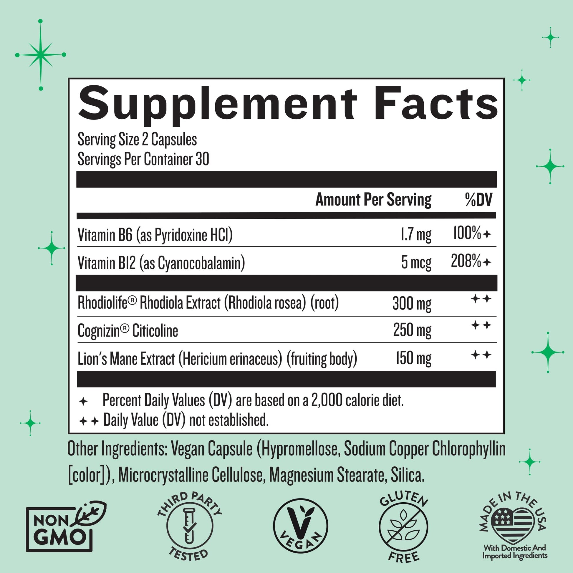Legendairy Milk Clever Girl - Focus Supplement with Lion’s Mane & Citicoline - Nootropic Lions Mane Supplement for Memory, Focus & Mental Clarity, 30 Servings Legendairy MilkBuy Supplements Australia