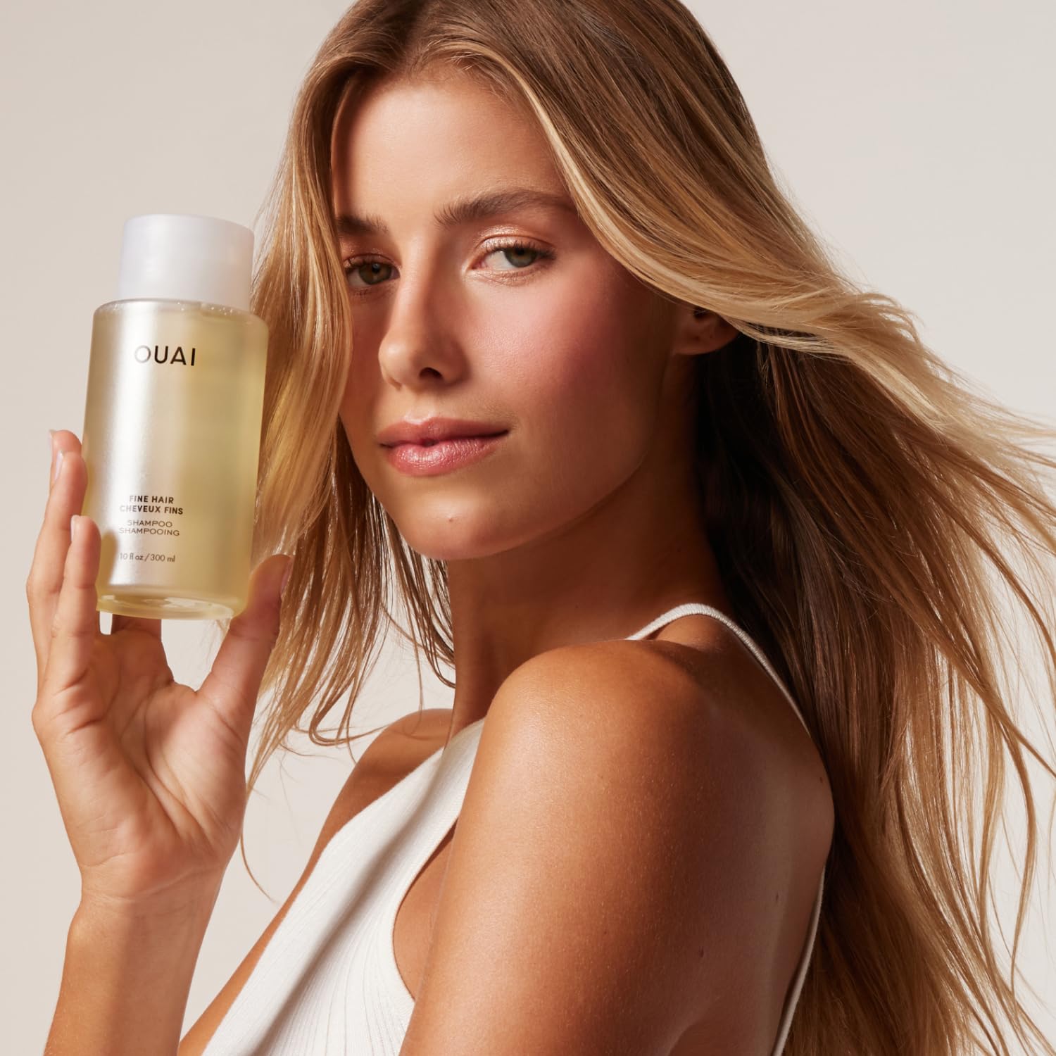 OUAI Fine Hair Shampoo Refill - Volumizing Shampoo for Fine Strands - Made with Biotin, Keratin & Chia Seed Oil - Strengthens, Nourishes & Thickens - Color-Safe & Sulfate Free Hair Care (32 Fl oz) OUAIBuy Supplements Australia