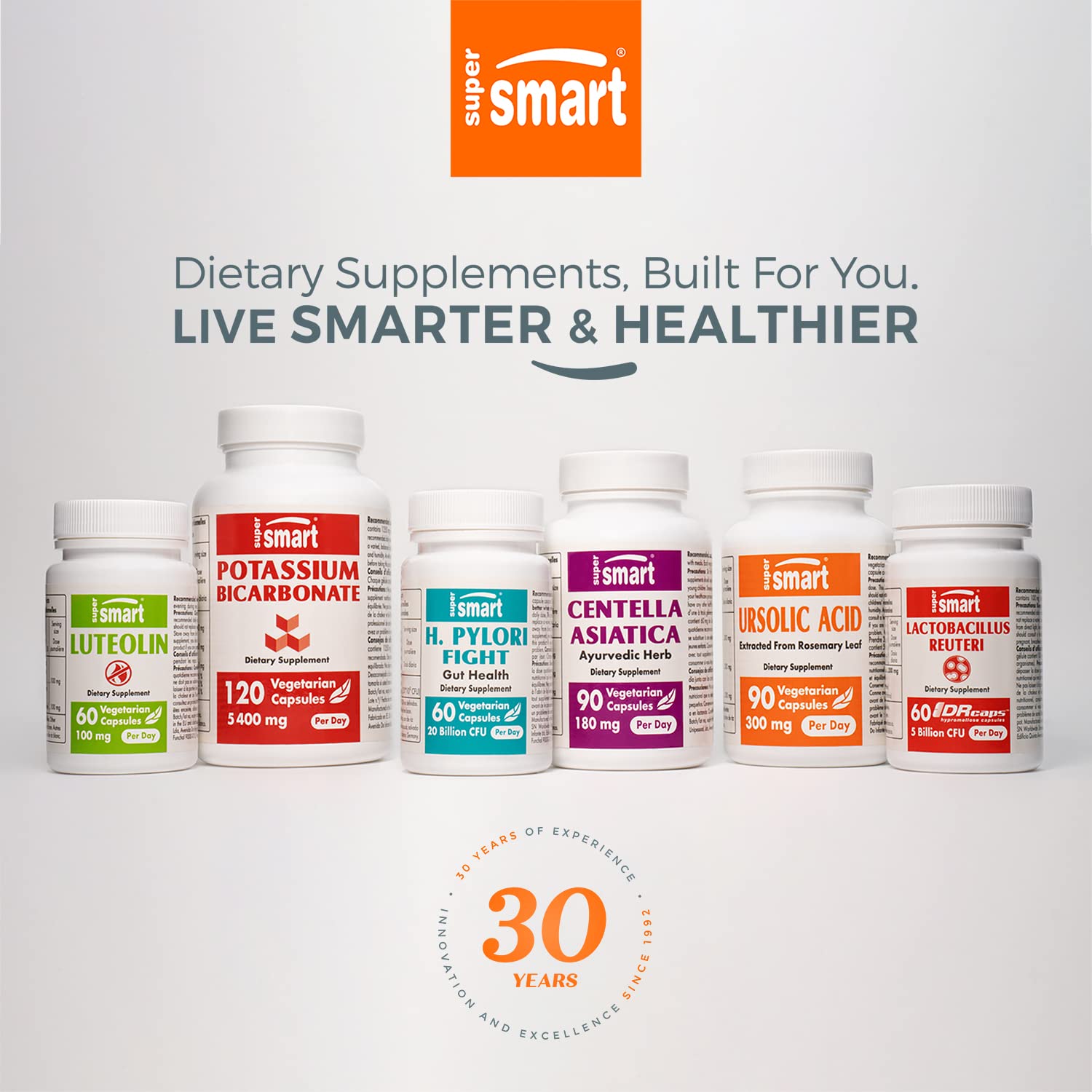 Supersmart - Lactobacillus Rhamnosus GG 10 Billion CFU per Day (LGG Probiotic SupersmartBuy Supplements Australia