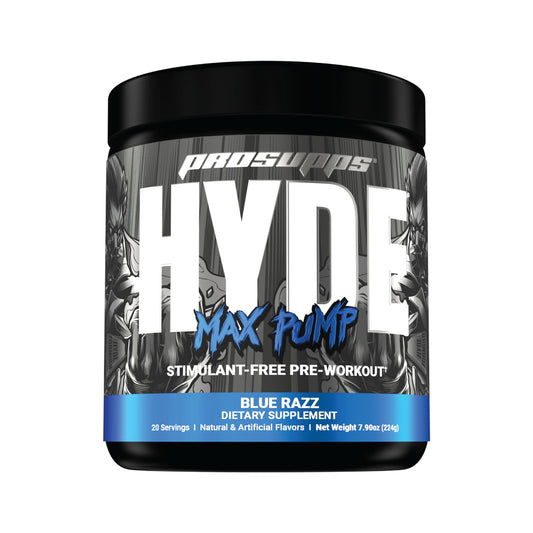 PROSUPPS Hyde Max Pump Pre Workout for Men and Women - Nitric Oxide Supplement 