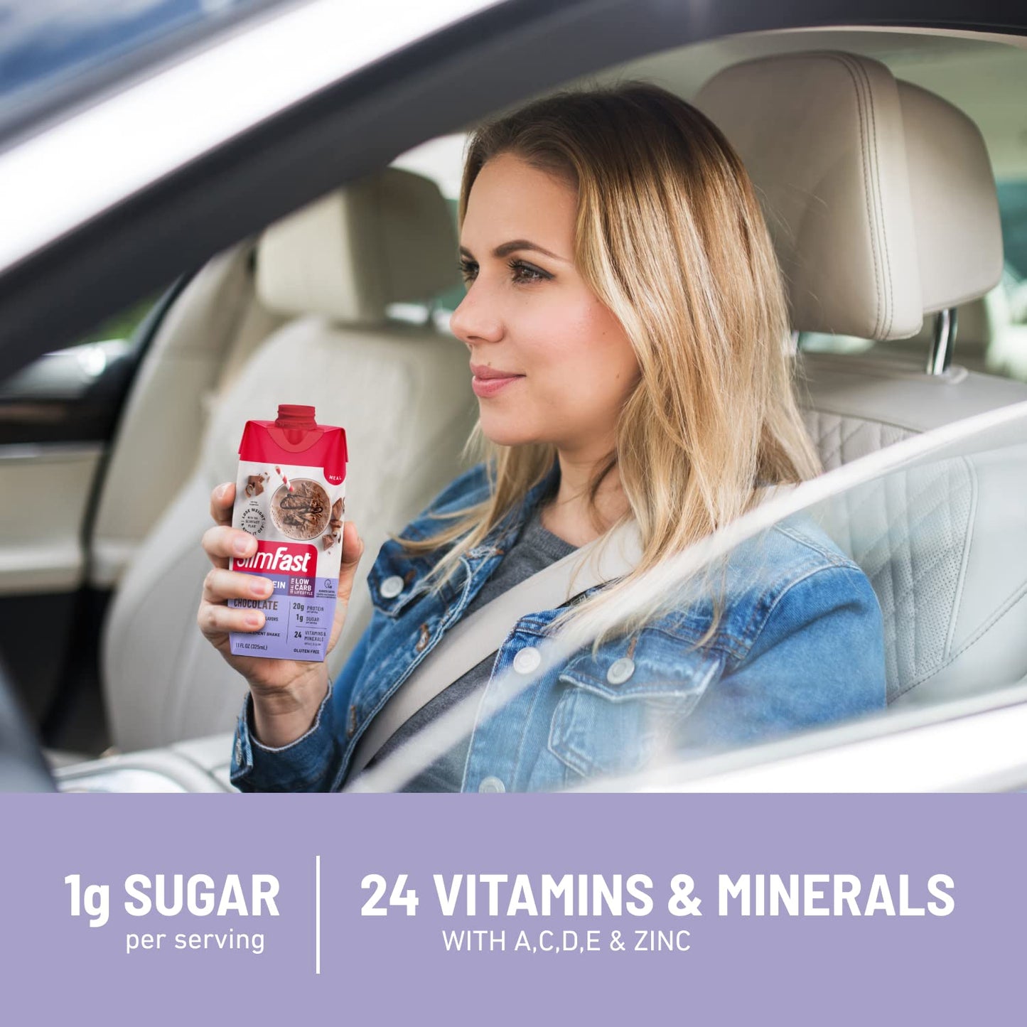 SlimFast Protein Shake, Chocolate- 20g Protein, Meal Replacement Shake Ready to Drink SlimFastBuy Supplements Australia