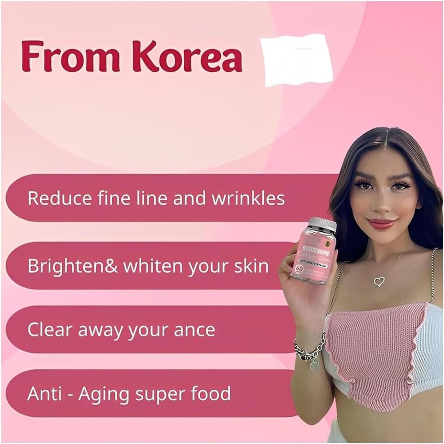 Caduola Glutathione Collagen Glow Gummies, Glutathione Collagen Glow Gummies for Dark Spot CaduolaBuy Supplements Australia