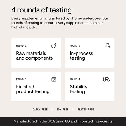 THORNE - Ashwagandha - Highly Concentrated Shoden - Calming Stress Support for Women & Men* - Supports Daytime Energy, Mental Clarity & Optimal Immune Function* - 30 Capsules THORNEBuy Supplements Australia