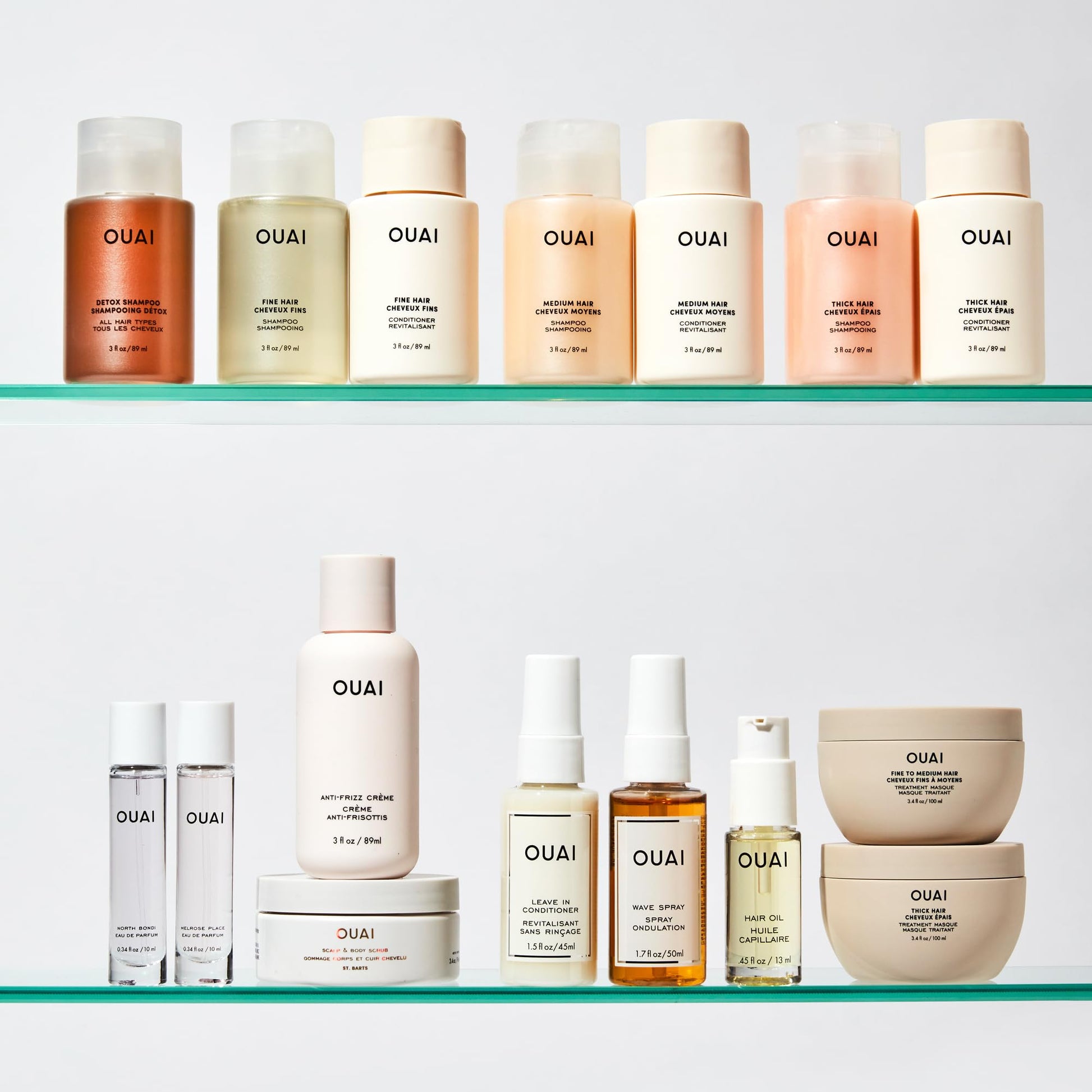 OUAI Medium Shampoo Travel Size - Hydrating Shampoo with Coconut Oil, Babassu, Kumquat Extract & Keratin - Strengthens, Nourishes & Adds Shine - Paraben & Sulfate Free Hair Care Products (3 Oz) OUAIBuy Supplements Australia