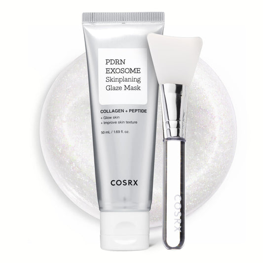 COSRX PDRN EXOSOME Glaze Wrapping Mask with SALMON DNA PDRN, Instant Glow, Easy Peel-Off Overnight Mask for Glass Skin, Firmness, Elasticity & Skin Texture Care, Mothers day gift, Korean Skin Care COSRX buy supplements Au