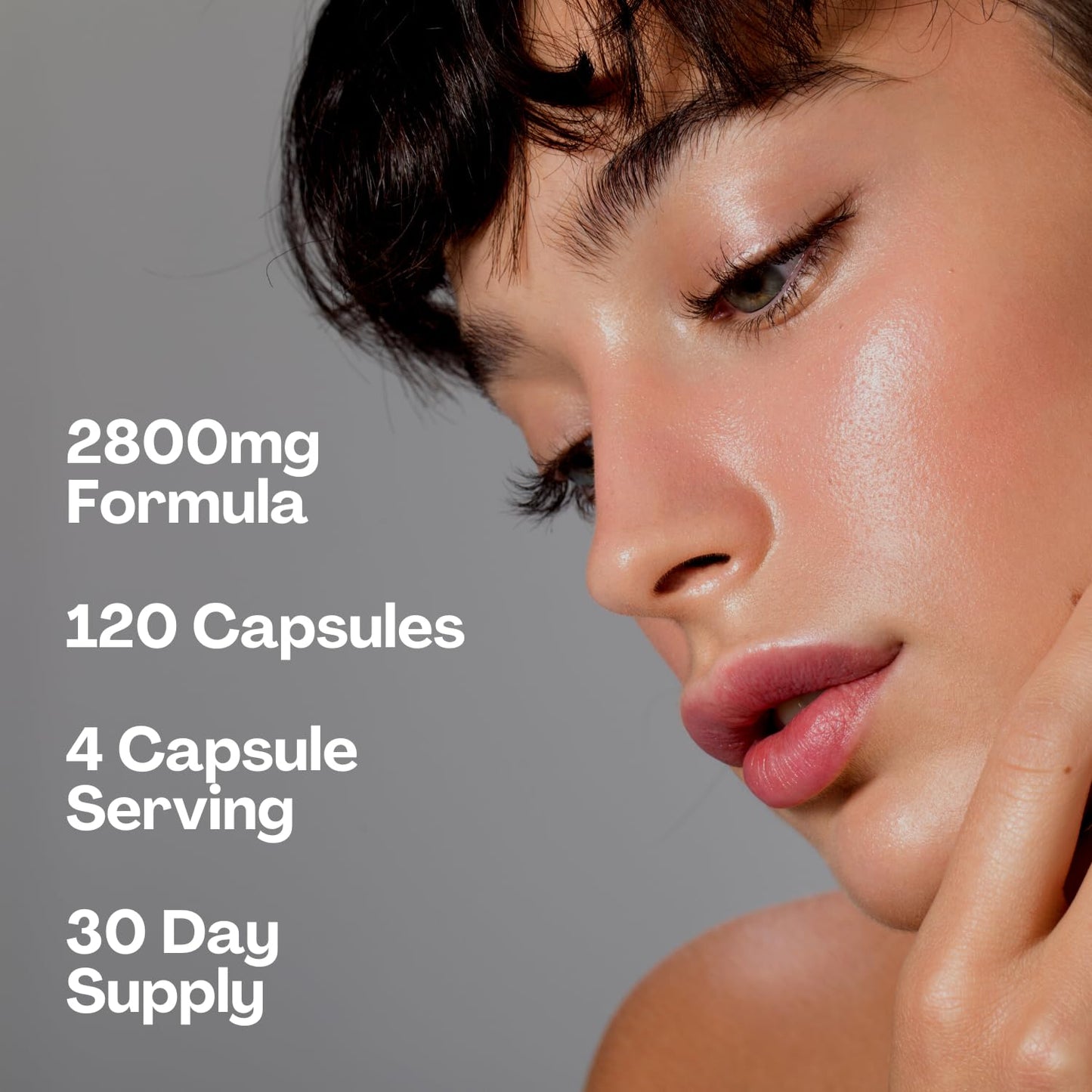 2800mg Marine Collagen Capsules – Highest Strength Type 1 Hydrolysed Collagen with Hyaluronic Acid and Vitamin C Miracle GreensBuy Supplements Australia