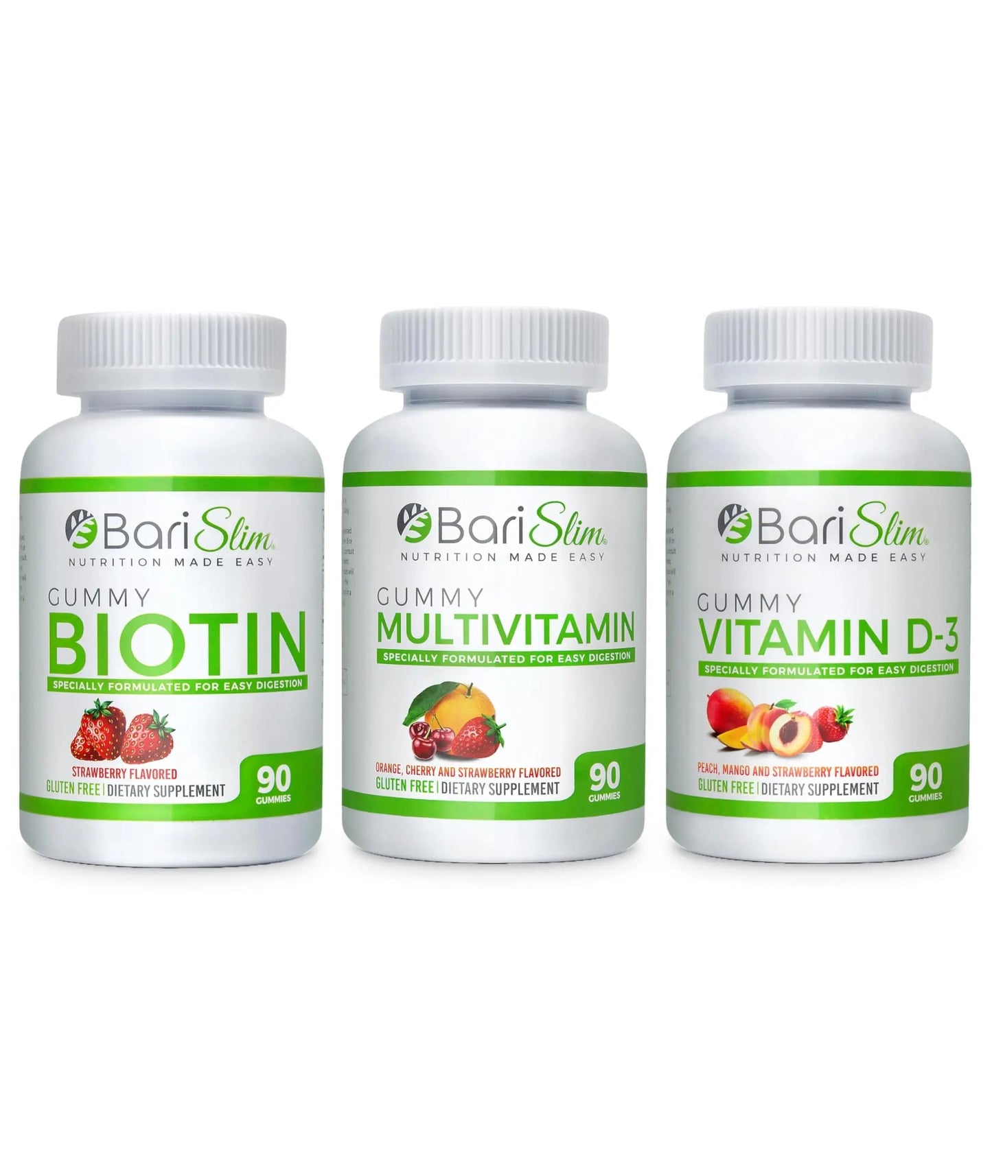 BariSlim Bariatric Multivitamin Gummies - Specially Formulated Gummy Vitamin for Patients After Weight Loss Surgery BariSlim