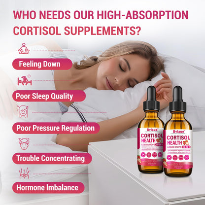 Bvlaue Cortisol Supplements Detox for Women - 20-in-1 Cortisol Reducer,Manager,Lower w/Ashwagandha,Magnesium,L-Theanine,Saffron,Rhodiola for Hormone Balance/Sleep/Stress Relief,Strawberry Flavor BvlaueBuy Supplements Australia