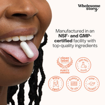 Wholesome Story Myo-Inositol & D-Chiro Inositol Supplement for Women | Fertility Supplements for Hormonal Balance & Ovarian Health Support | Myoinositol | Ideal 40:1 Ratio | 30 Servings Wholesome StoryBuy Supplements Australia