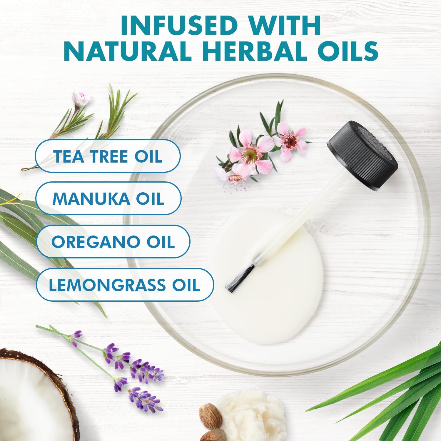 Ebanel Antifungal Cream Miconazole Athletes Foot Treatment, Cures Fungal Infection Leading to Nail Fungus, Jock Itch Cream with Undecylenic Acid, Tea Tree & Manuka Oil, Fast Itch Relief for Ringworm Ebanel buy supplements Au