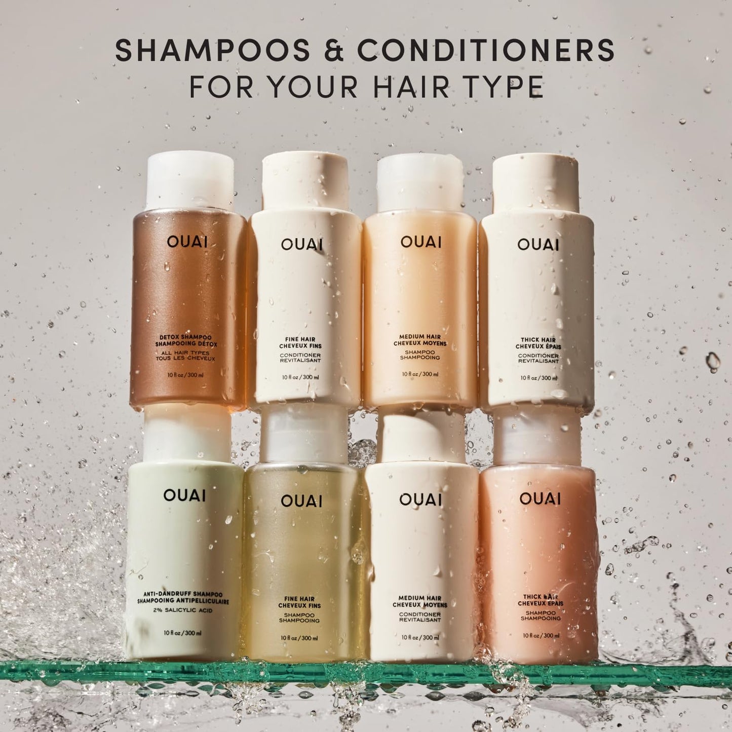 OUAI Thick Shampoo Refill - Moisturizing Shampoo with Keratin, Marshmallow Root, Shea Butter & Avocado Oil for Thick Hair - Strengthens & Hydrates - Paraben, Phthalate & Sulfate Free (32 Fl Oz) OUAIBuy Supplements Australia