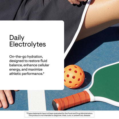THORNE - Daily Electrolytes - Zero Sugar & Low-Calorie Electrolyte Powder Drink Mix - Flavors Derived from Natural Sources - NSF Certified for Sport - Blood Orange - 30 Stick Packs THORNEBuy Supplements Australia