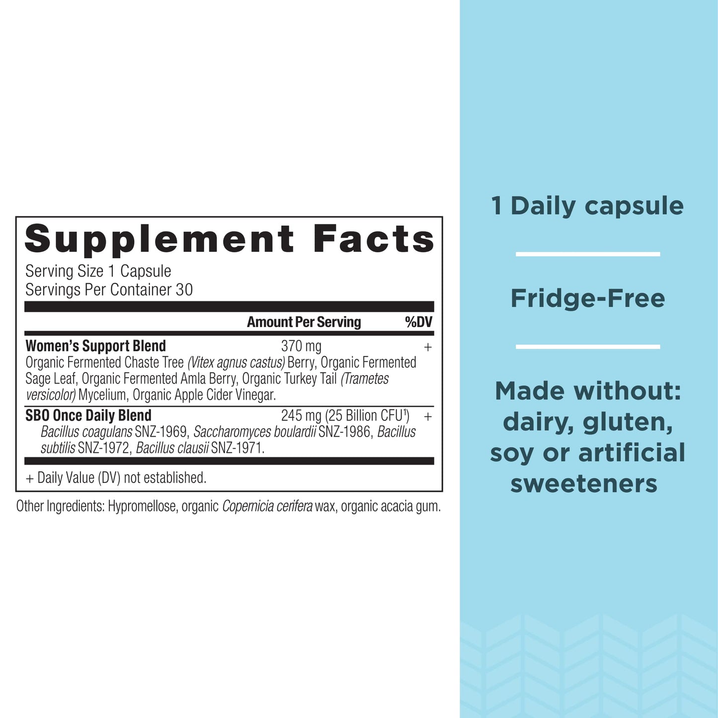 Ancient Nutrition Probiotics for Women, Once Daily Women's Probiotics 30ct, Digestive Support Ancient NutritionBuy Supplements Australia