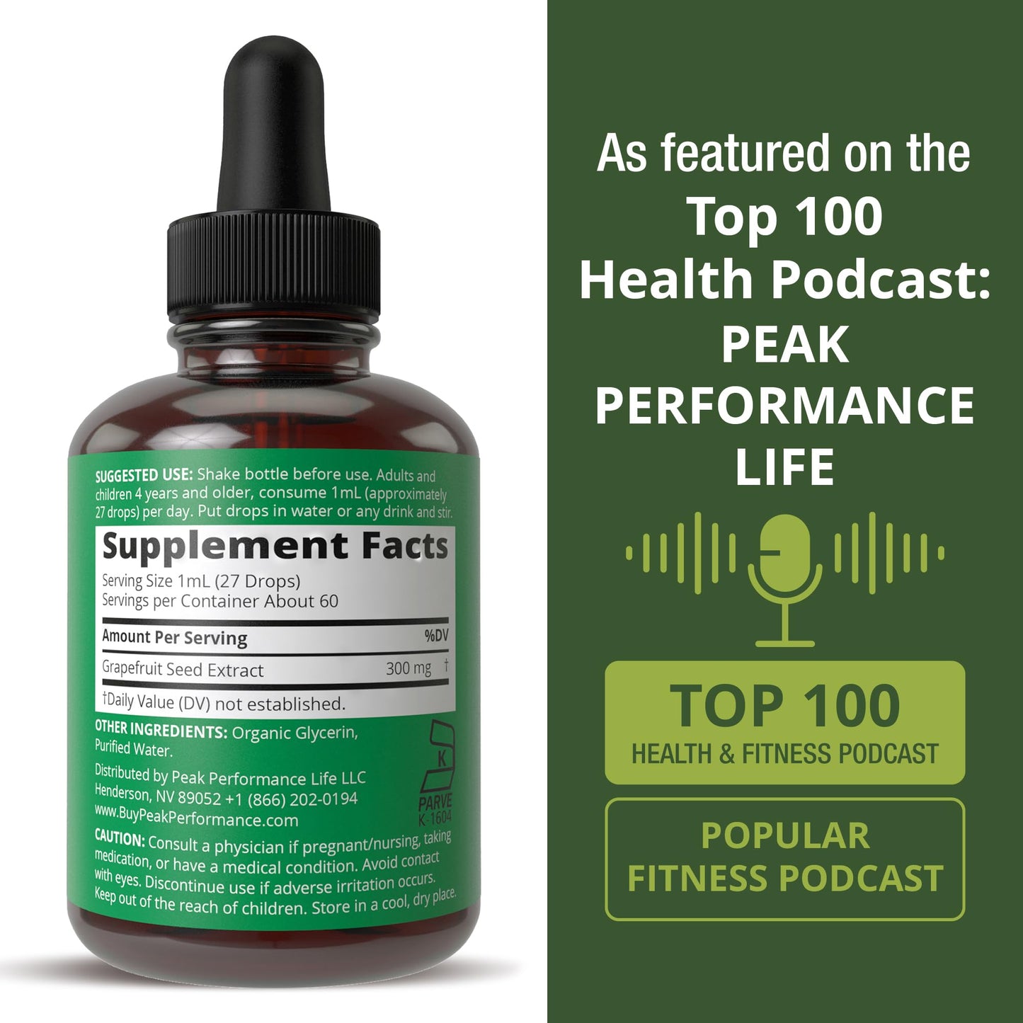 Grapefruit Seed Extract Liquid Drops Supplement. Vegan GSE Grapefruit Seed Extract for Women and Men. Zero Sugar, Non Bitter. for Immune, Digestive Support. Gluten Free Oil. Take Orally Peak PerformanceBuy Supplements Australia