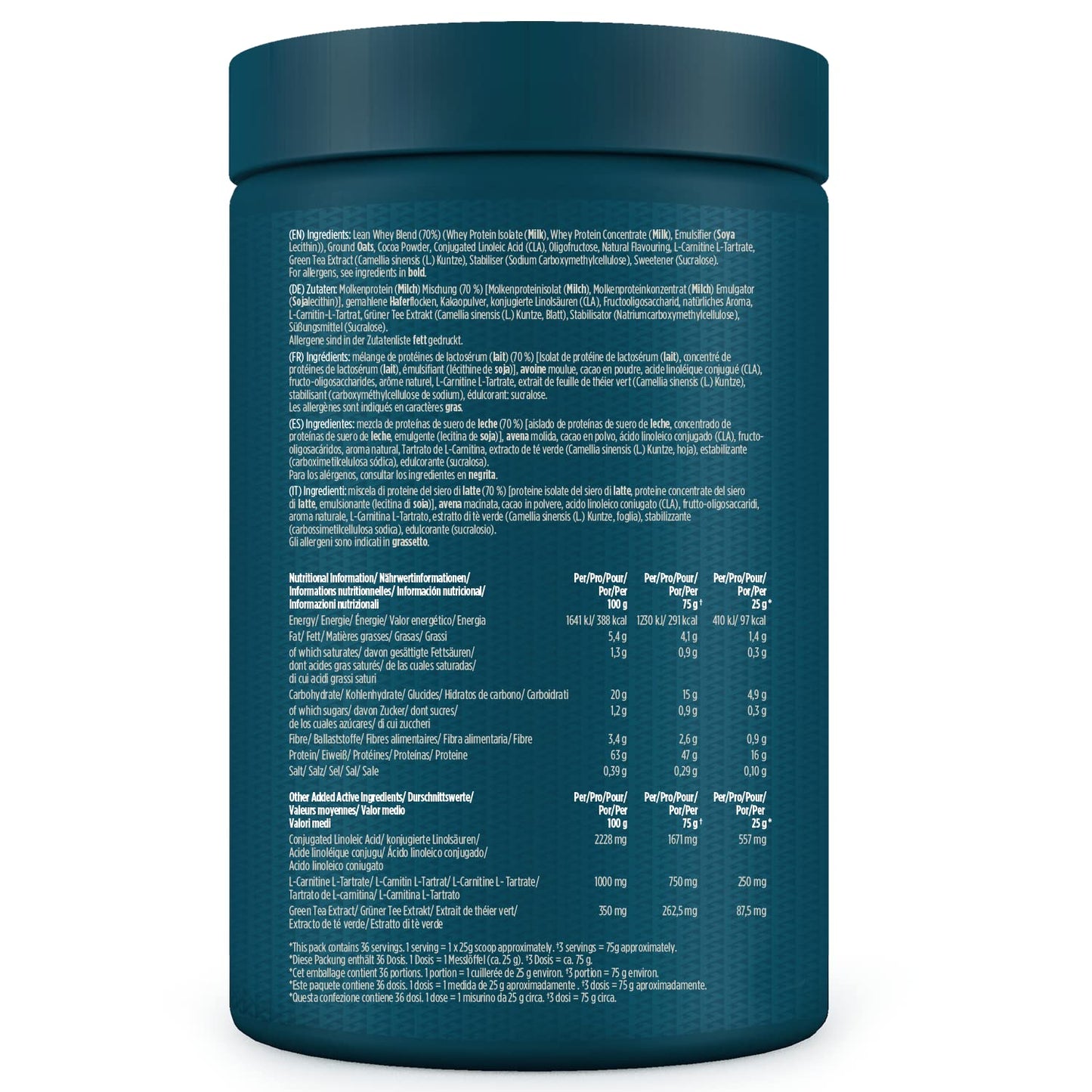 Kinetica Lean Protein Powder, Low Calorie, Grass Fed Whey, 72 Servings, Smooth Chocolate, 1.8kg KineticaBuy Supplements Australia