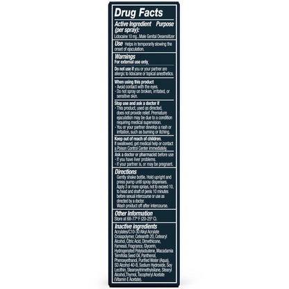 Promescent Desensitizing Delay Spray for Men Clinically Proven to Help You Last Longer in Bed, Prolong Climax for Him, 2.6 ml + Testosterone Booster for Men Supplement with KSM-66 Ashwagandha Promescent buy supplements Au