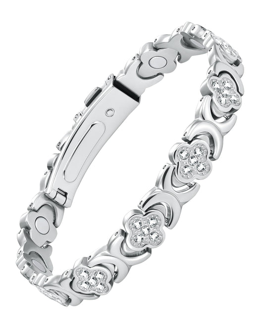 Feraco Ultra Strength Magnetic Bracelets for Women with Neodymium Therapy Magnets 