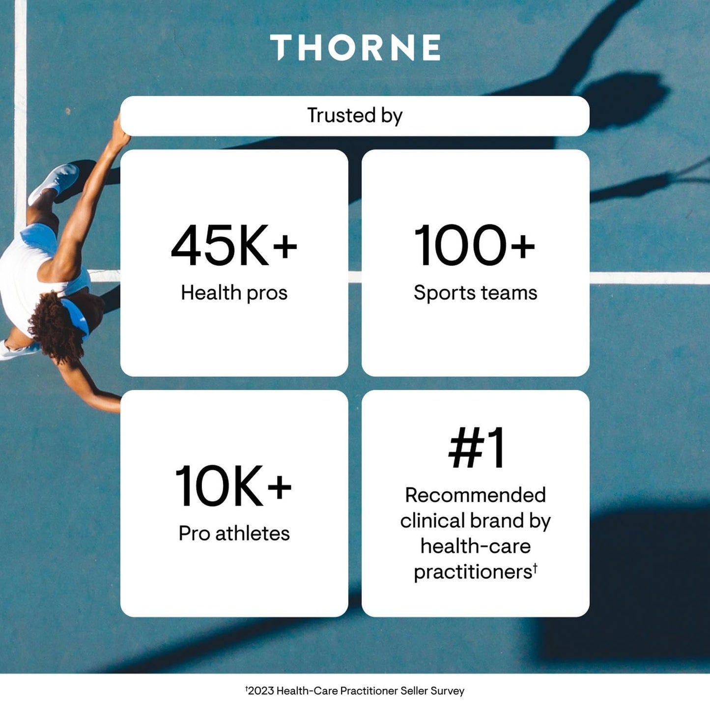 THORNE - Amino Complex - Clinically-Validated EAA and BCAA Powder for Pre or Post-Workout - Promotes Lean Muscle Mass & Exercise Recovery* - NSF Certified for Sport - 30 Servings - 8.15 Oz - Berry THORNEBuy Supplements Australia